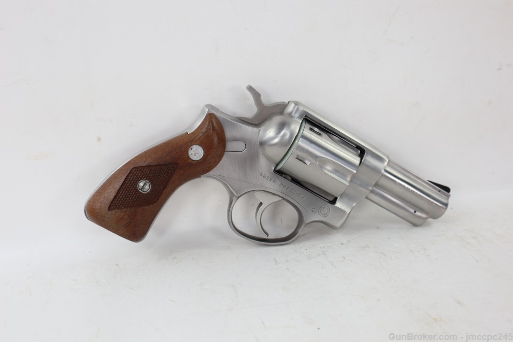 Rare Very Nice Stainless Ruger Speed Six 9mm Revolver W Box W 2 75 Bbl Revolvers At