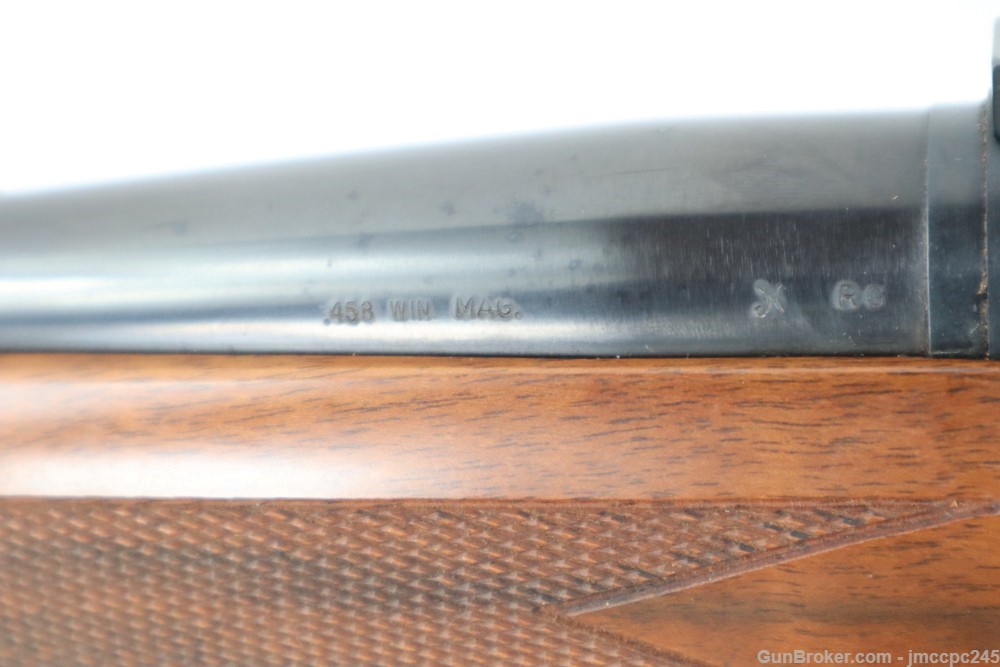 Rare Very Nice Remington 700 BDL 458 Win Mag Bolt Action Rifle W/ 24" BBL -img-9