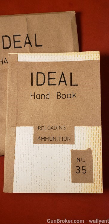 Ideal Hand Book Manual No. 35 Reloading Ammo Rifles Revolvers Pistols Lyman-img-0