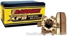 Barnes .500" XPB Pistol Bullets 500 S&W 325gr LEAD FREE (20)--E-img-0