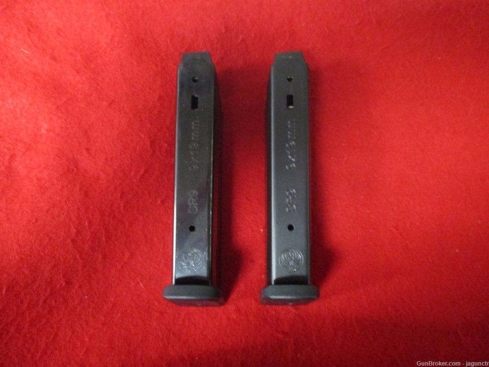 RUGER SR9 PAIR OF 17RD MAGAZINES 9MM 2302NTMAG39S-img-1