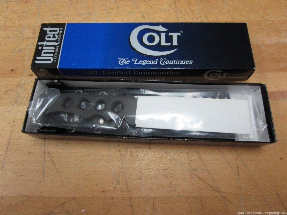 Colt Combat Commander (CT41) Fixed Blade Knife (United Cutlery-Taiwan) 1999-img-6