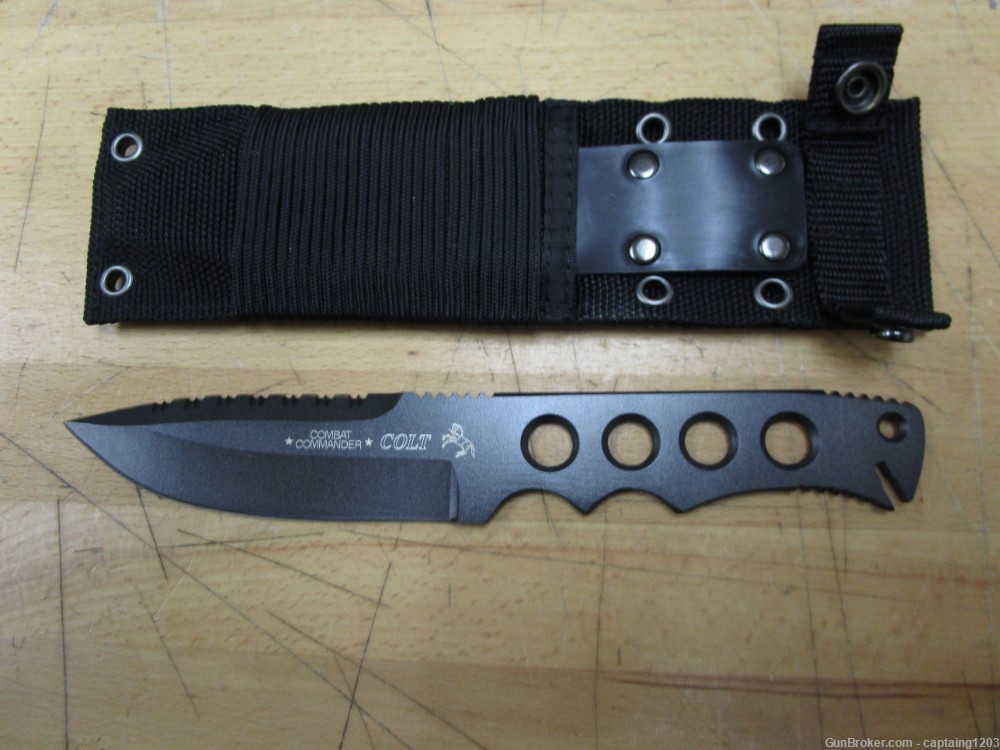 Colt Combat Commander (CT41) Fixed Blade Knife (United Cutlery-Taiwan) 1999-img-10