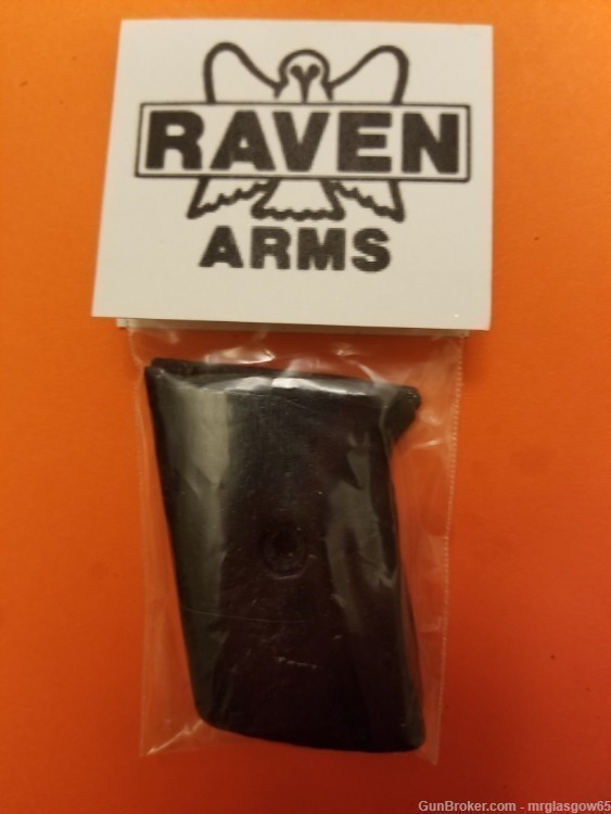Raven / Phoenix Arms MP25, P25, Black Wood Grips (Sliding Safety)-img-0