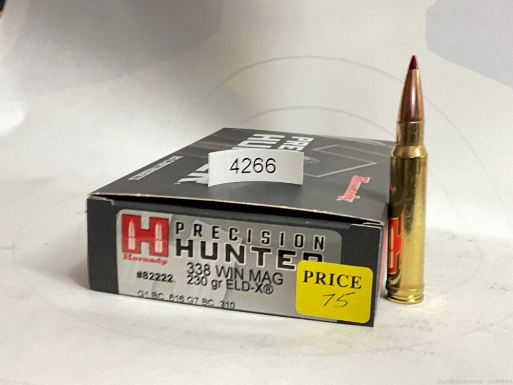 338 WInchester Magnum by Hornady 230Gr ELD-X-img-0