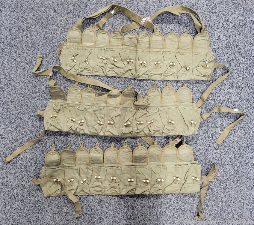 Chinese SKS stripper clip pouch 10 cell holds 200rds on stripper clips x3-img-0