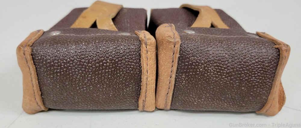 Russian Mosin Nagant 91.30 leather pebble grain pouch-img-1