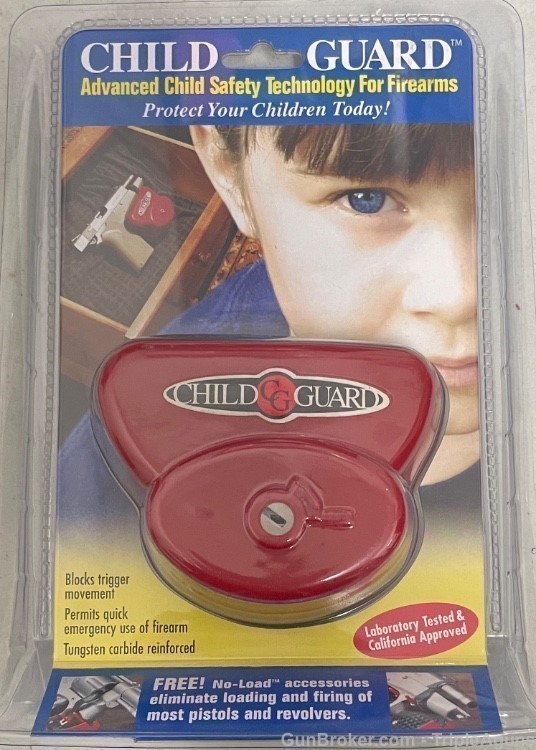 Child Guard trigger lock Ca approved for a locking device-img-0