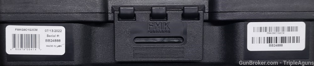 FMK 9C1G2 9mm 2-10rd mags, hard case,  black frame -img-19