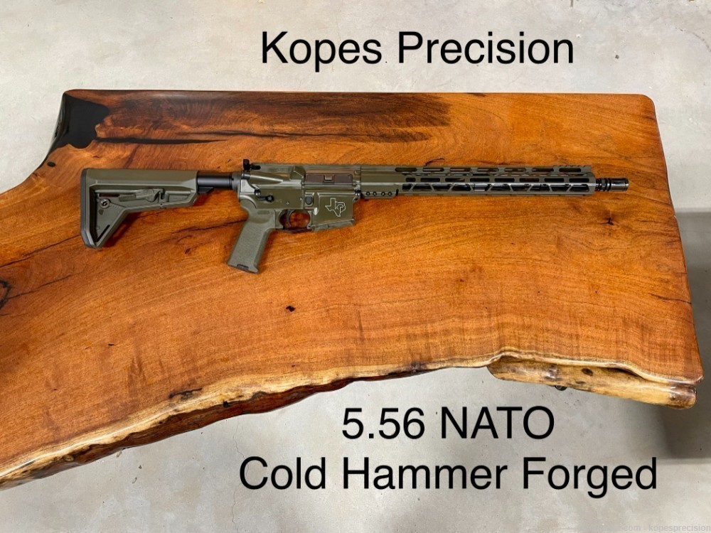 Spring Sale! New Kopes Precision 5.56 NATO AR Rifle, Right Hand -img-0