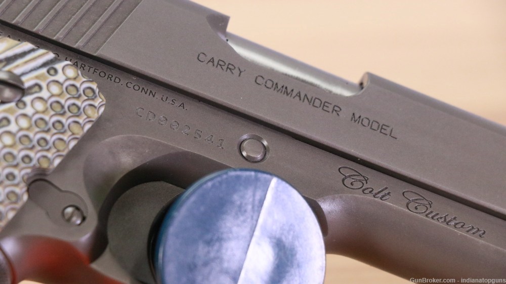 Colt Commander Limited 1911 Custom Carry 9mm Luger 9+1 4.25" -img-6