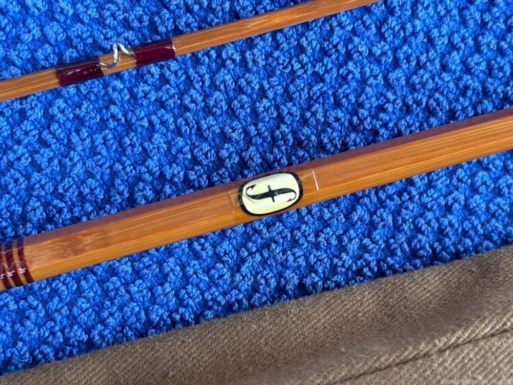 FARLOW THE VAGABOND 3 PIECE BAMBOO CANE ROD 6 1/2 ft DESIGNED BY LEE WULFF-img-8