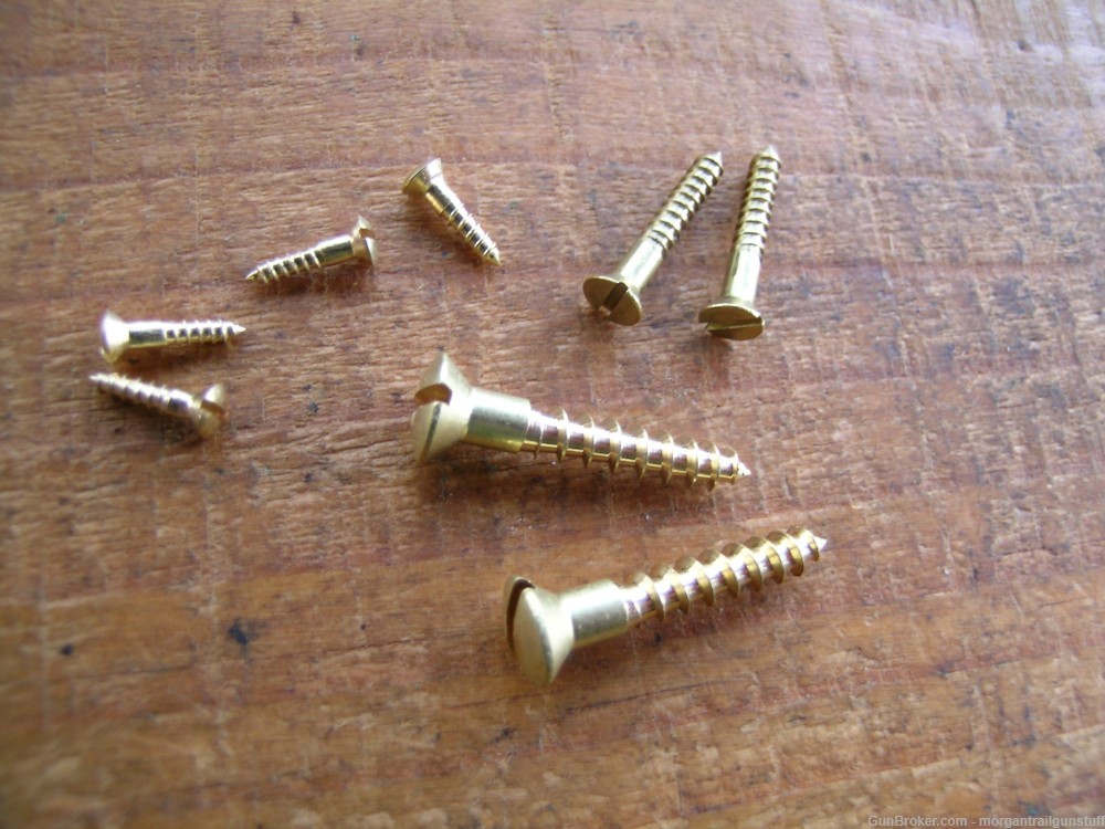 Thompson/Center Cherokee Complete Brass Screw Set-img-0