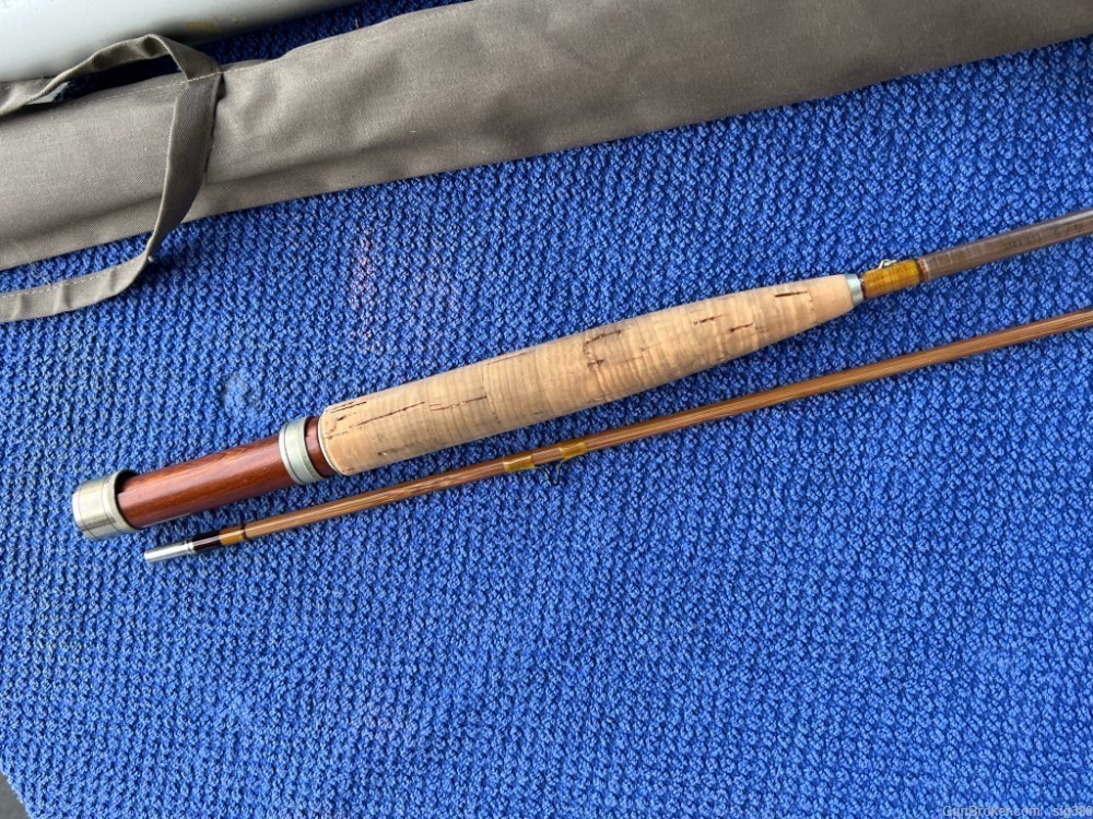 BROOK & TROUT MACKY'S GREEK FAVOURITE 2 PIECE BAMBOO CANE ROD 6.6 ft -img-5