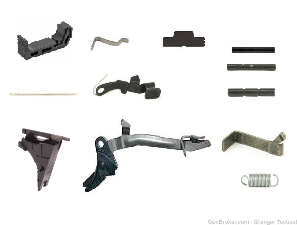 GLOCK 19 OEM Gen4 Lower Parts Kit for Freedom Wolf or TimberWolf Frames-img-0