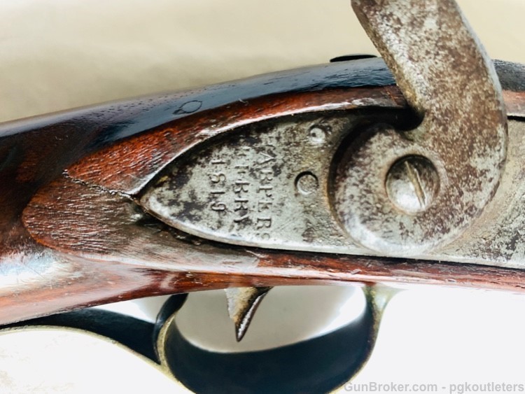 1819 - U.S. Model 1803 Percussion .62 Cal Rifle by Harpers Ferry-img-5