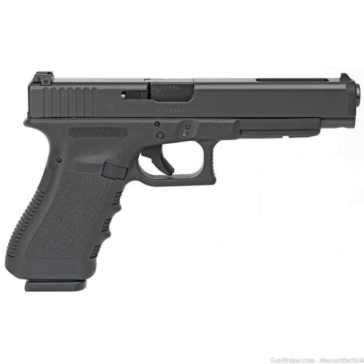 Glock PI3530103 G35 Gen 3 40 S&W 5.31" 15+1 Black Steel Slide Black Polymer-img-2