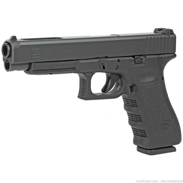Glock PI3530103 G35 Gen 3 40 S&W 5.31" 15+1 Black Steel Slide Black Polymer-img-0