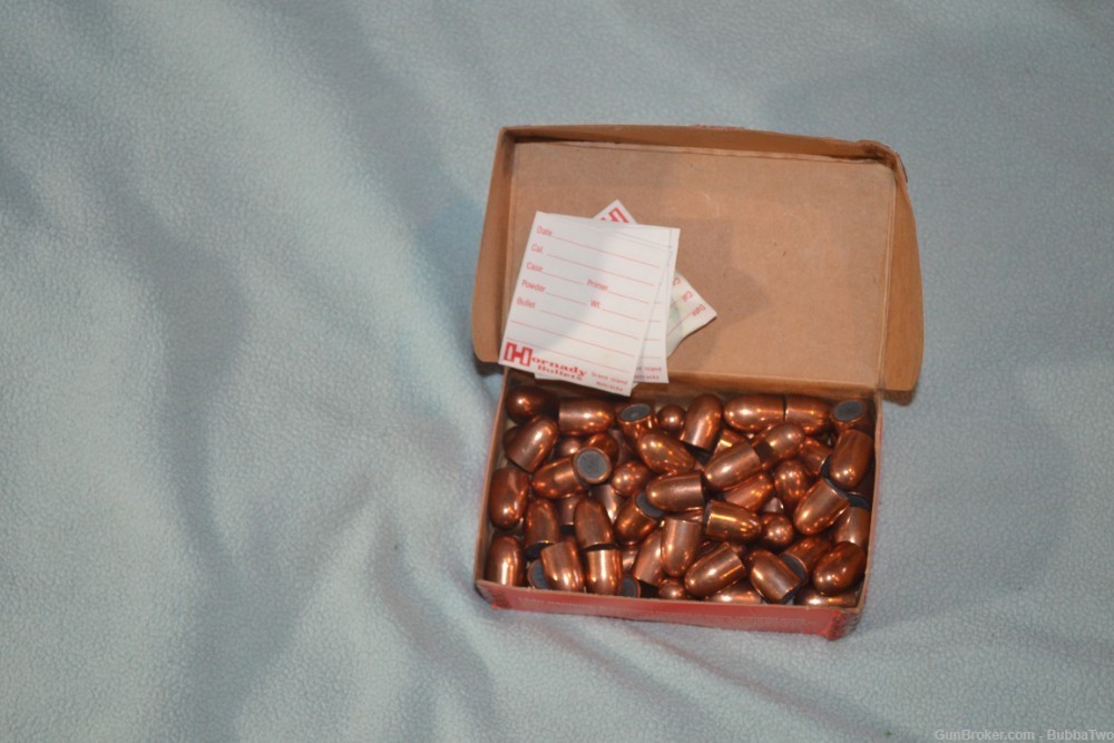 Hornady #4517 .451 dia 230 grain FMJ bullets NOS box of 80-img-0