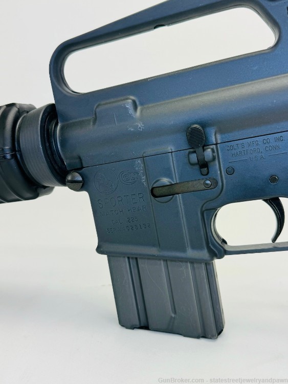 Colt Sporter Match HBAR .223 20" EXCELLENT 1992, Collectors quality Rifle-img-2