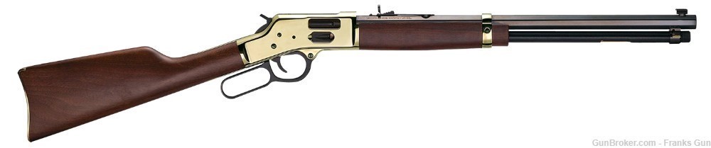 Henry H006GC Side Gate 45 Colt 10rd 20"  Octagon Polished  brass-img-0