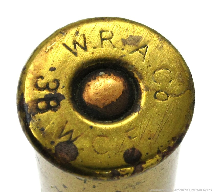 W.R.A.Co. .38-40 WCF Board Dummy Cartridge by Winchester with Insert-img-2