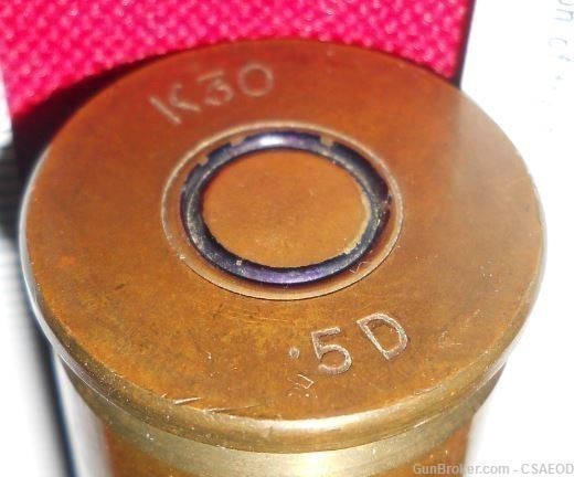 50 BRITISH VICKERS HEAVY MACHINE GUN EXPERIMENTAL STEEL JACKETED CNKL clad -img-1