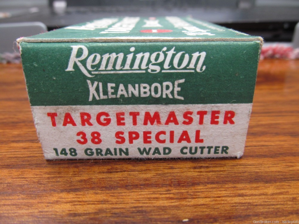 Vtg. 1946-60 Remington Targetmaster 38 Spl 148g WC -Full Box -Free Shipping-img-5