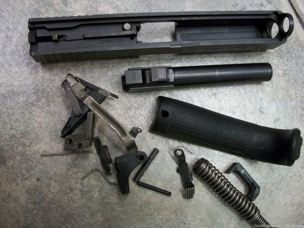 GLOCK 22 PARTS KIT 40 s&w slide barrel trigger factory upper pistol .40 -img-4