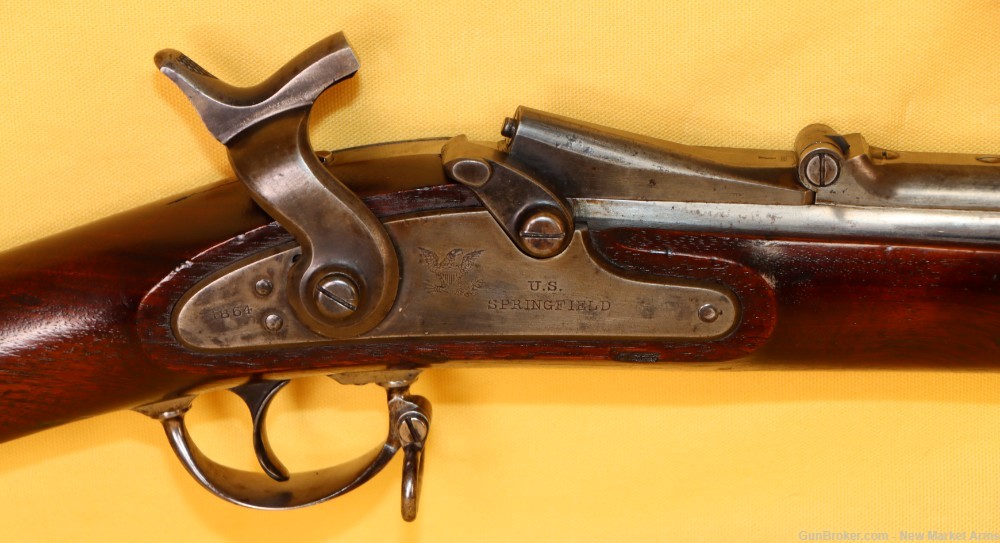 Rare & Fine Springfield Model 1866 2nd Allin Trapdoor Rifle .50-70-img-12