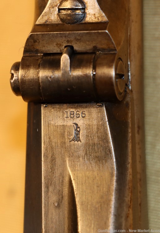 Rare & Fine Springfield Model 1866 2nd Allin Trapdoor Rifle .50-70-img-101