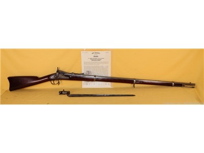 Rare & Fine Springfield Model 1866 2nd Allin Trapdoor Rifle .50-70