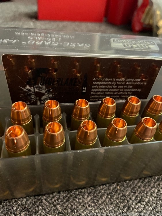 (20) .460 S&W mag 240gr cutting edge max expansion hollow ammo ammunition -img-2