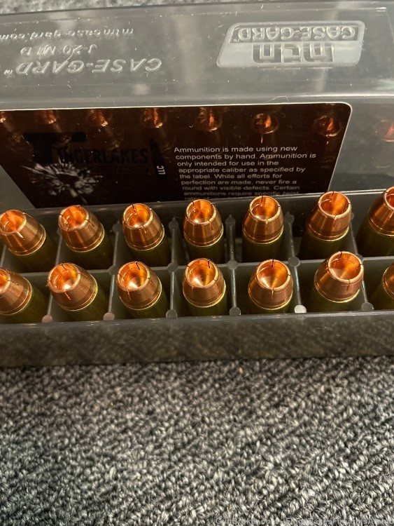 (20) .460 S&W mag 240gr cutting edge max expansion hollow ammo ammunition -img-1