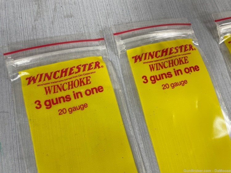 Vintage Collector Winchester Winchoke Parts Bags (Lot of 5) -img-1