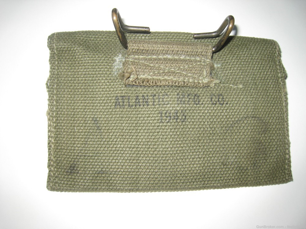 WW2 US GI issue Bandage Canvas Pouch-img-1