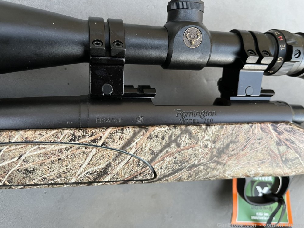 NOS factory scoped Remington 700 ADL Camo 26" 308 Winchester 85435-img-27