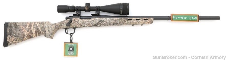 NOS factory scoped Remington 700 ADL Camo 26" 308 Winchester 85435-img-1