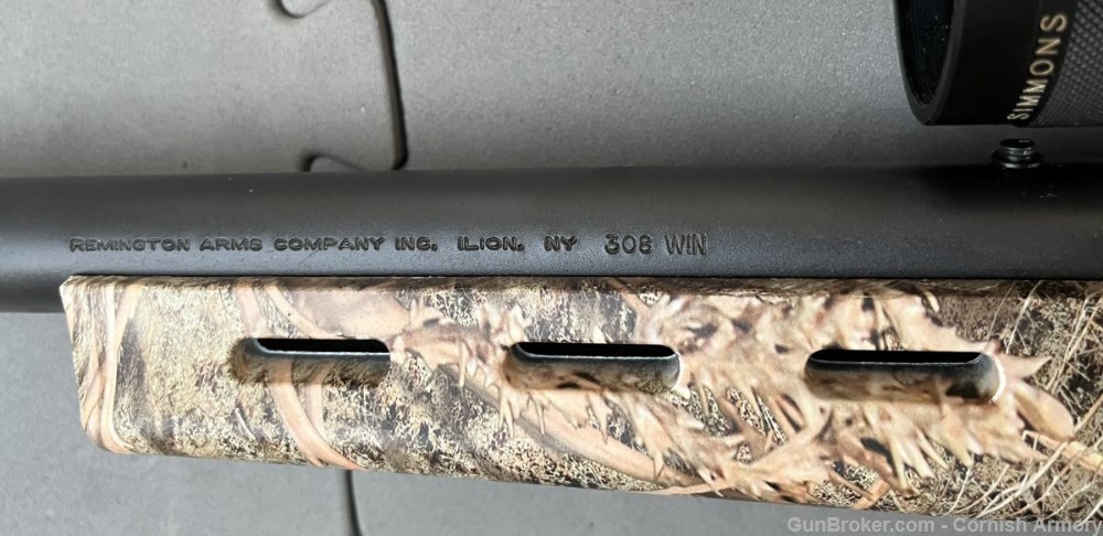 NOS factory scoped Remington 700 ADL Camo 26" 308 Winchester 85435-img-29
