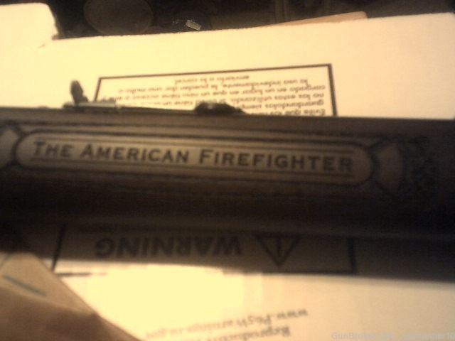  sale FIRE FIGHTERS COMM HENRY 22 LEVER RIFLE  LAYAWAY DEALER -img-2