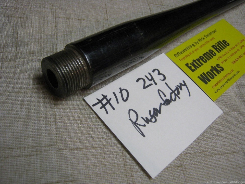  Ruger 77 Rifle  barrel 243 Win. with brake-img-1