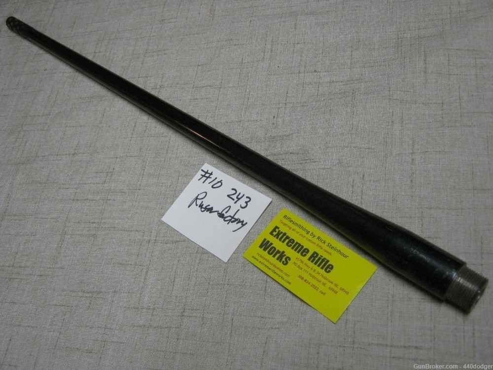  Ruger 77 Rifle  barrel 243 Win. with brake-img-3