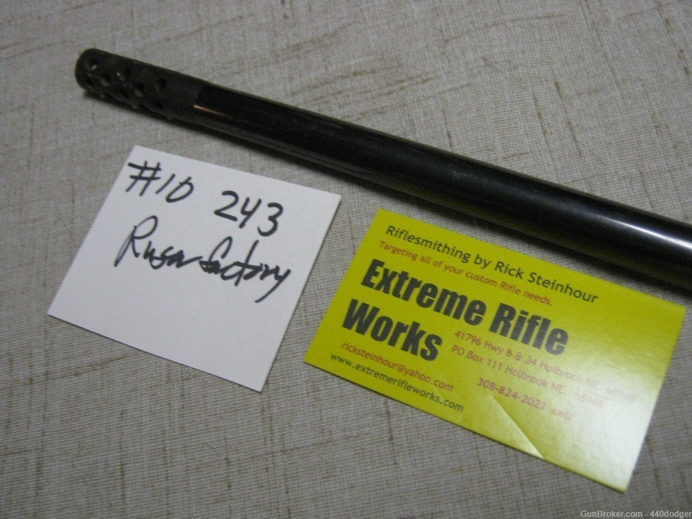  Ruger 77 Rifle  barrel 243 Win. with brake-img-4