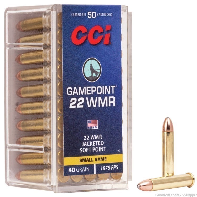 CCI 22 WMR 40 Grain Gamepoint-img-0