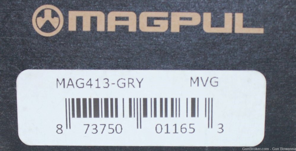 Magpul AR15 MVG 413 Moe VERTICAL GRIP GREY/GRAY - SHIPS FREE-img-2