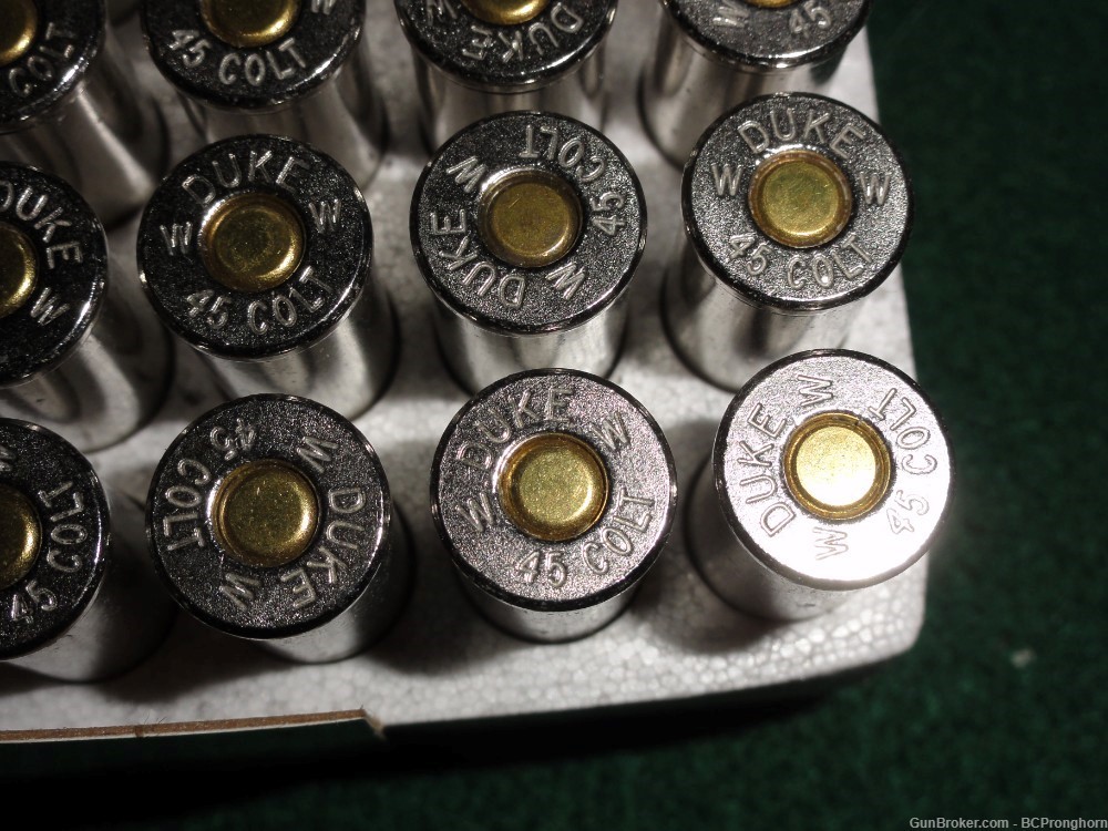 100 Rnds Factory Winchester Ammo for .45 Colt, John Wayne Commemorative Ed.-img-2