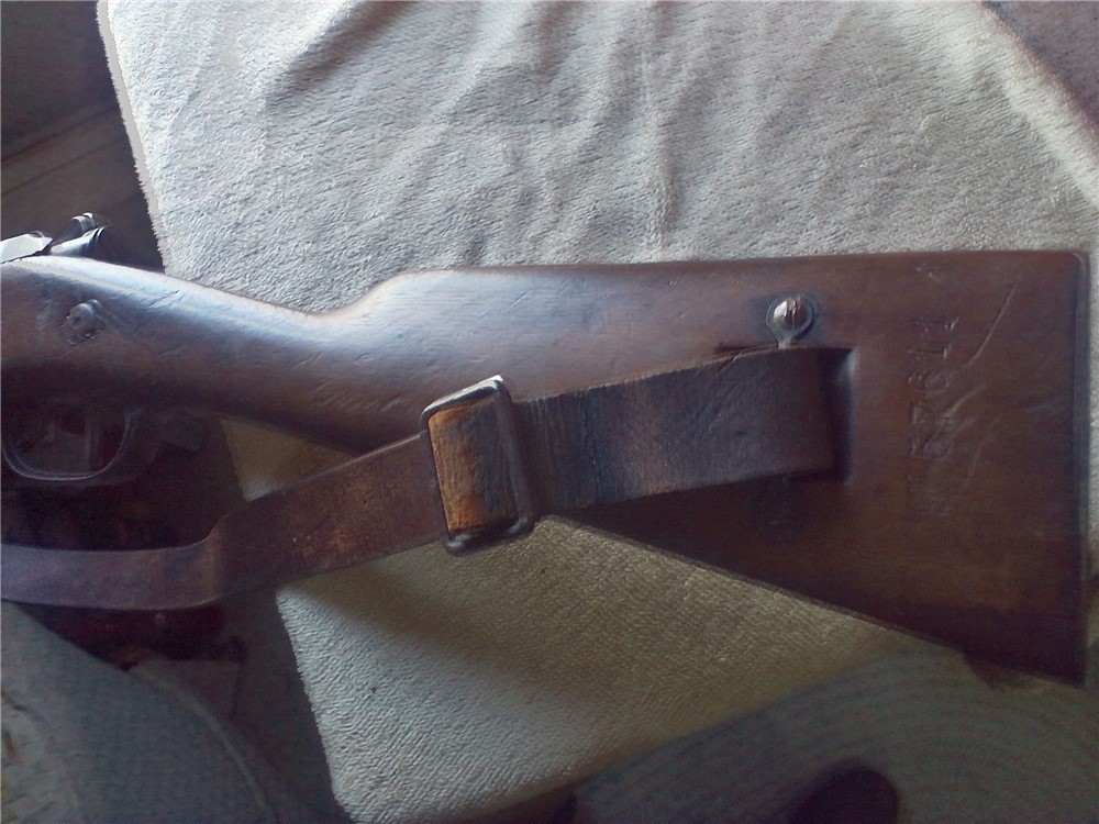 MLE 1892 BERTHIER  CARBINE-8mm LEBEL-MFG MAC 1920 W/LEATHER SLING-img-16