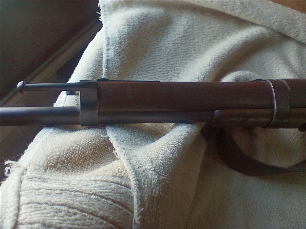 MLE 1892 BERTHIER  CARBINE-8mm LEBEL-MFG MAC 1920 W/LEATHER SLING-img-17