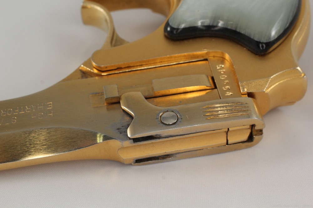 High Standard Derringer 22 Mag gold plated-img-9