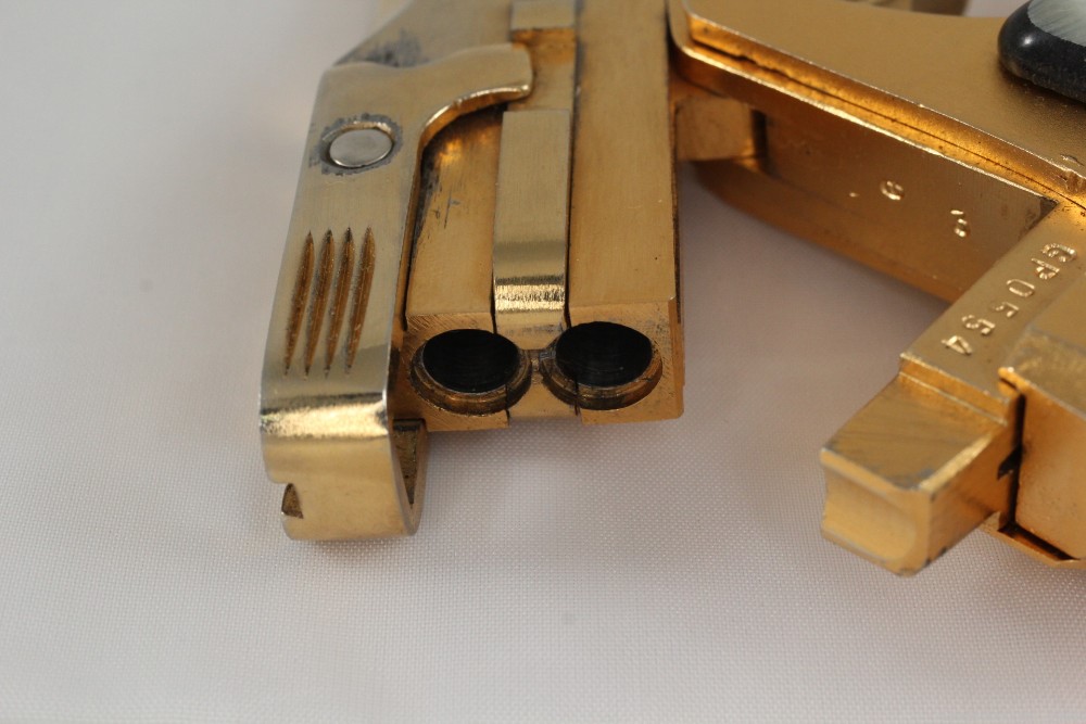 High Standard Derringer 22 Mag gold plated-img-10